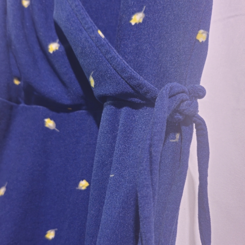 Arizona Jean Co. Blue Spring/Summer Dress with Yellow Accents Small image 5